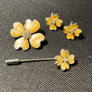 Vintage enamel jewelry